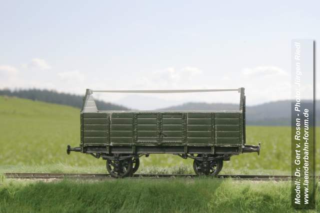 Bild Offener Gütertransportwagen (U: 1890), ohne Bremse