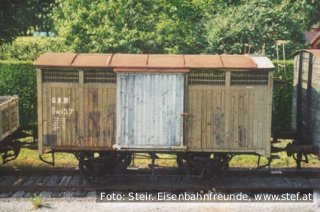 Bild Güterwagenwagen der Südbahngesellschaft
