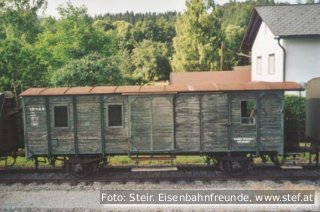 Bild Güterwagenwagen der Südbahngesellschaft